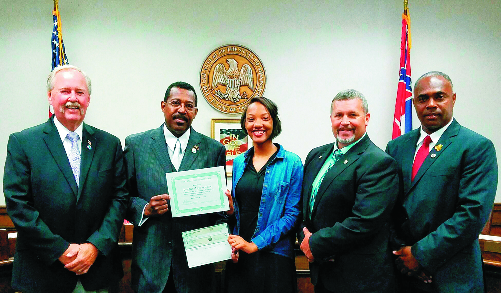 Gates receives scholarship Clarke County Tribune